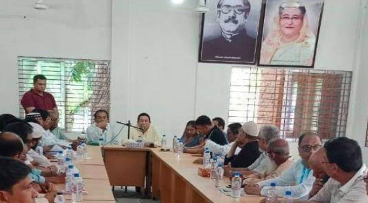 জাতীয় শোক দিবস পালনে ফরিদপুর আওয়ামী লীগের প্রস্তুতি সভা