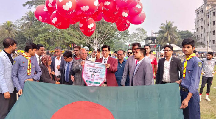জেলা প্রশাসক গোল্ডকাপের ফাইনালে মধুখালি