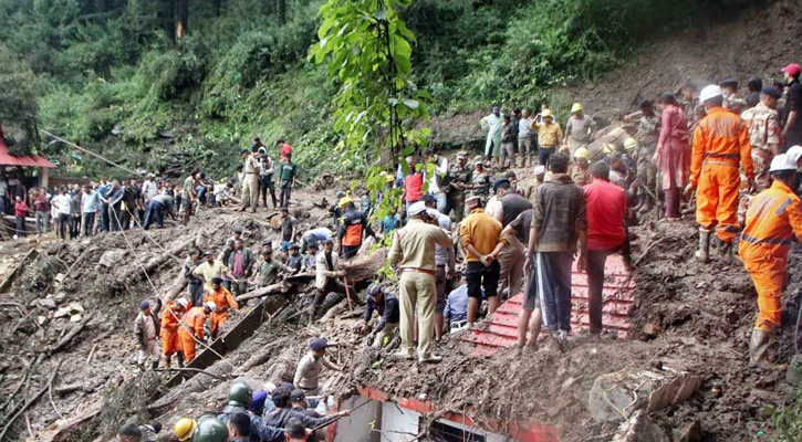 ভয়াবহ ভূমিধসে ভারতে এক পরিবারের ৭ জনের মৃত্যু