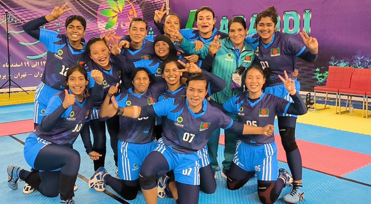 এশিয়ান নারী কাবাডি চ্যাম্পিয়নশিপের সেমিফাইনালে ইরানকে পেল বাংলাদেশ