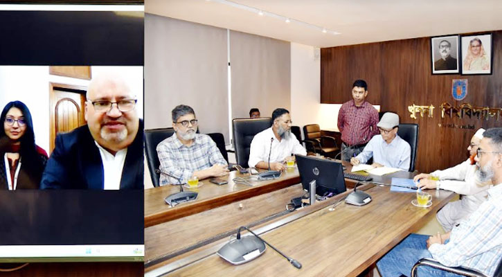 যৌথ শিক্ষা কার্যক্রম পরিচালনার লক্ষ্যে খুবির সাথে ইউএসএইড’র এমওইউ স্বাক্ষরিত