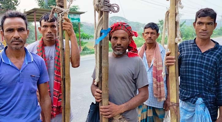 পলাশে মানুষ বিক্রির হাট