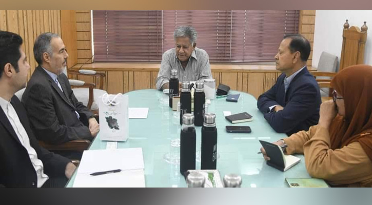 নৌপরিবহন এবং শ্রম ও কর্মসংস্থান উপদেষ্টার সাথে ইরানের রাষ্ট্রদূতের সৌজন্য সাক্ষাৎ