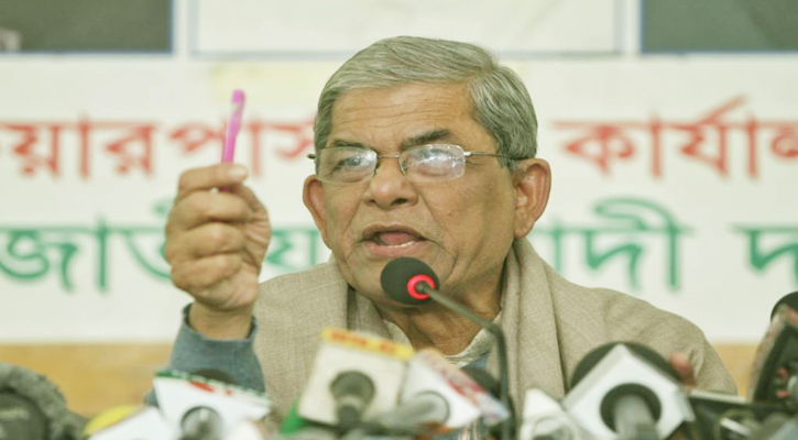 সরকারের দায়িত্বহীনতার কারণেই বিদ্যুৎ বিভ্রাট হয়েছে: ফখরুল