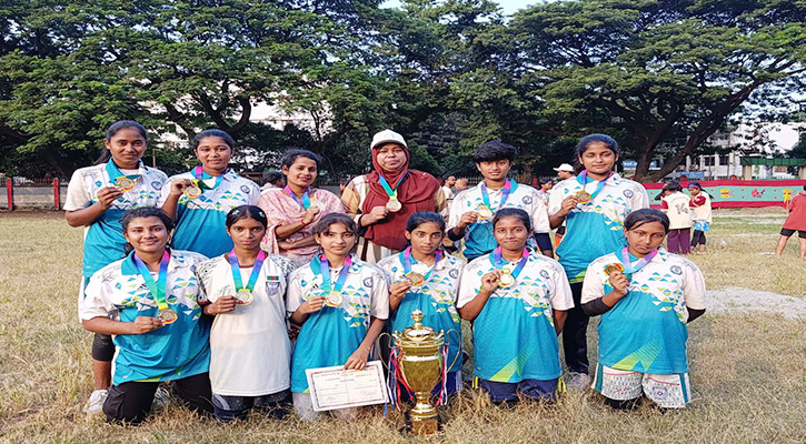 রাবেয়া-আলী গার্লস স্কুল অ্যান্ড কলেজ ঢাকা বিভাগীয় কাবাডি চ্যাম্পিয়ন