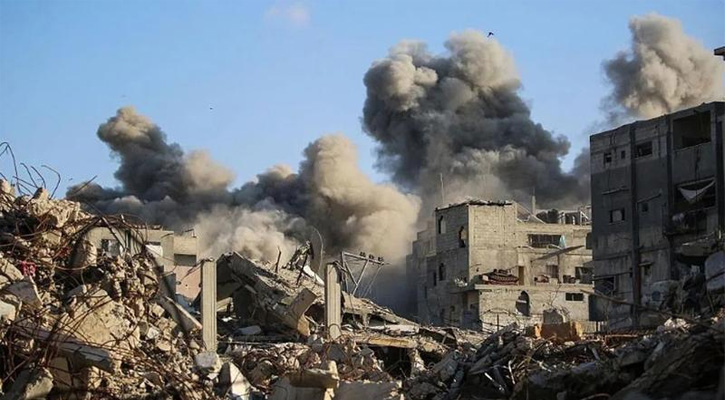 যুদ্ধবিরতির ঘোষণা দিয়েও গাজায় ফের ইসরায়েলের হামলা, নিহত ২