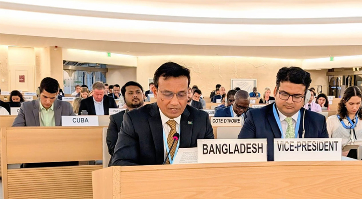 রাখাইনে অনুকূল পরিবেশ নিশ্চিত করা আন্তর্জাতিক সম্প্রদায়ের দায়িত্ব: জাতিসংঘে বাংলাদেশ