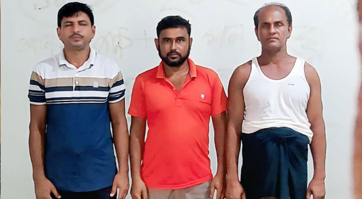 জীবননগরে ওয়ার্ড আওয়ামী লীগের ৩ নেতা আটক