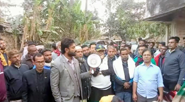 তানোরে বিএনপির প্রার্থীর বিরামহীন প্রচারণা