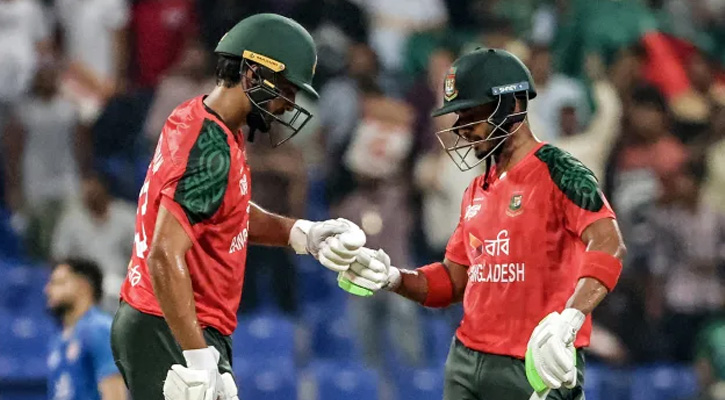 আফগানিস্তানের বিপক্ষে ৪ উইকেটে জয়  পেল বাংলাদেশ