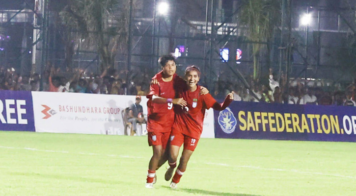 ভুটানকে ৩-০ গোলে হারিয়ে অপরাজিত বাংলাদেশ