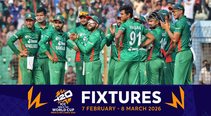 টি-টোয়েন্টি বিশ্বকাপের সূচি প্রকাশ: বাংলাদেশের ম্যাচ কবে?