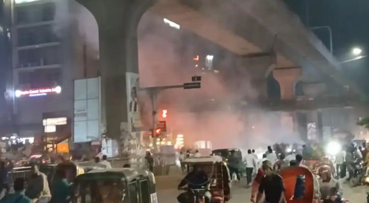 আবারও  এনসিপি কার্যালয়ের সামনে ককটেল বিস্ফোরণ