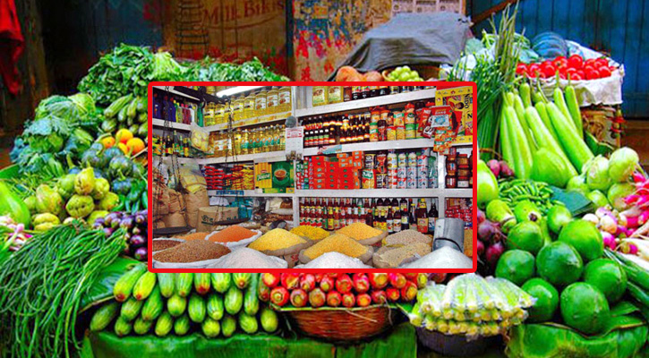 সবজির পর এবার ঊর্ধ্বমুখী মুদি বাজার