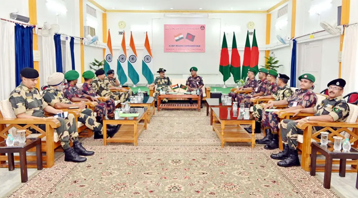 যৌথ সংবাদ সম্মেলন ছাড়াই শেষ হলো বিজিবি-বিএসএফ বৈঠক