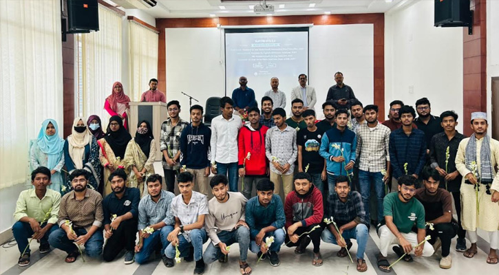 যবিপ্রবির ইইই বিভাগের নবীন বরণ ও বিদায় সংবর্ধনা অনুষ্ঠিত