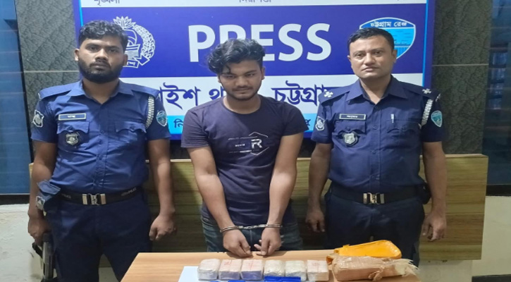 চট্টগ্রামে ১৪ হাজার ইয়াবাসহ হেলপার আটক, হানিফ বাস জব্দ
