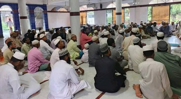বোরহানউদ্দিনে মাওলানা মুহাম্মদ ছালেছ (রহি.)-এর স্মরণে আলোচনা ও দোয়া মাহফিল