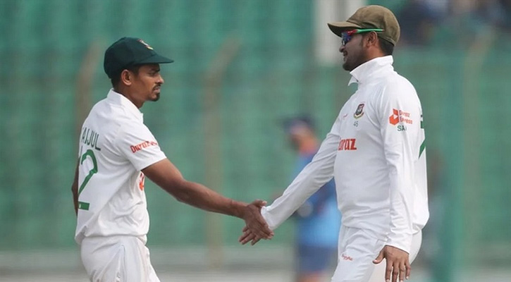 তাইজুলের টেস্ট ক্যারিয়ারে ৪০০ উইকেট দেখতে চান সাকিব