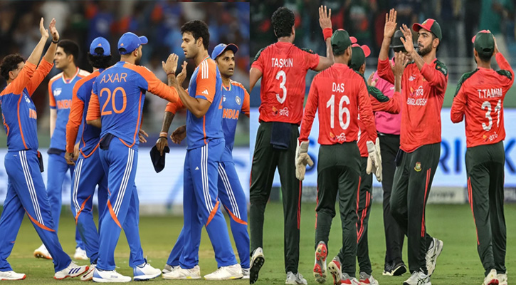 এশিয়া কাপে আজ ভারতের মুখোমুখি বাংলাদেশ