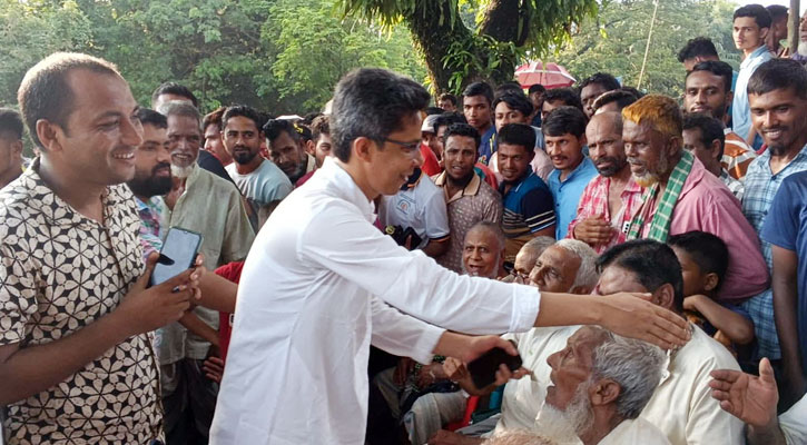 সুনামগঞ্জ-১ আসনে অগ্রগতির মূল তরুণদের শক্তি: গণসংযোগে মাহবুবুর রহমান