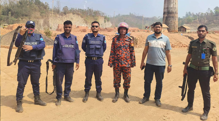 লামায় দুই ইটভাটায় ভ্রাম্যমাণ আদালতের অভিযান, ৫ লাখ টাকা জরিমানা