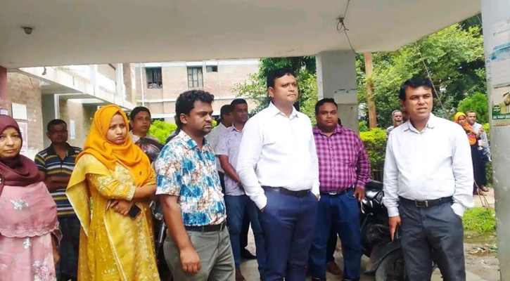 ভালুকা উপজেলা স্বাস্থ্য কমপ্লেক্স পরিদর্শনে ইউএনও হাসান আব্দুল্লাহ আল মাহমুদ