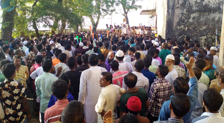 মধ্যনগরে আনিসুল হকের নেতৃত্বে ধানের শীষের প্রচারণা মিছিল ও সমাবেশ অনুষ্ঠিত