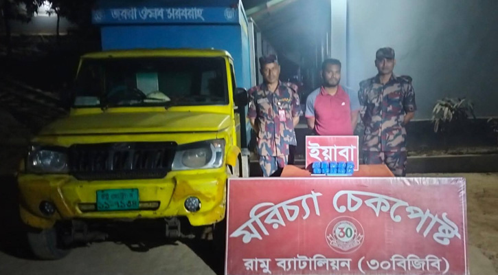 বিজিবির অভিযানে ইয়াবাসহ আটক ১