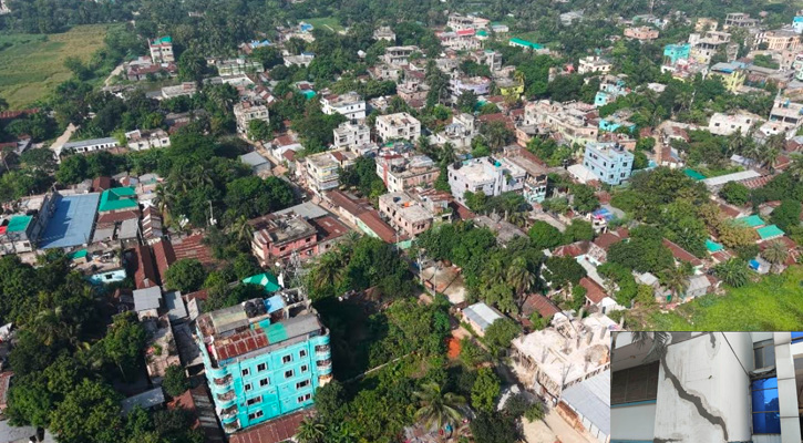 রূপগঞ্জে বিল্ডিং কোড উপেক্ষা: ভূমিকম্পে ঝুঁকিতে ভবন, ধস ও প্রাণহানির আশঙ্কা