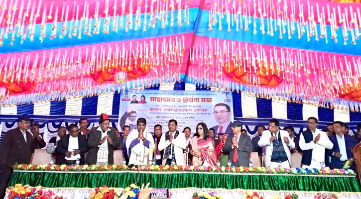 মুকসুদপুরে খালেদা জিয়ার রোগমুক্তি কামনায় মতুয়া সম্প্রদায়ের মহোৎসব