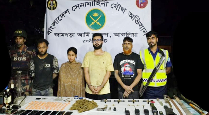 অভিনেতা মন্টুর বাড়িতে মিলল বিদেশি পিস্তল, গুলি ও ইয়াবা: পৃথক অভিযানে গ্রেপ্তার ৭