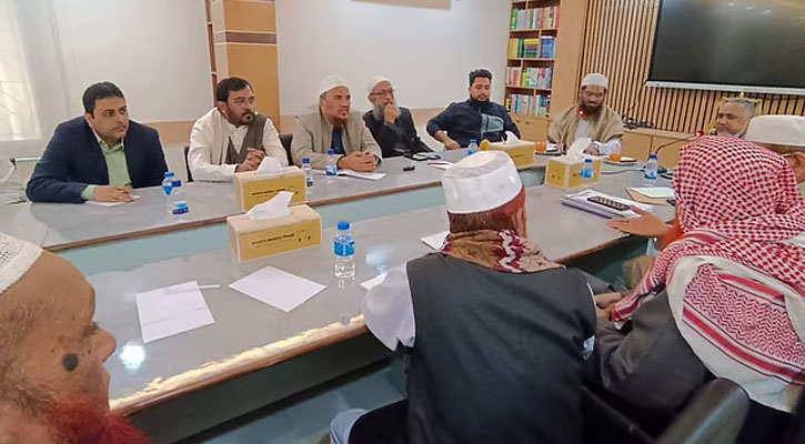 জামায়াত কার্যালয়ে জরুরি বৈঠকে জোটের শীর্ষ নেতারা