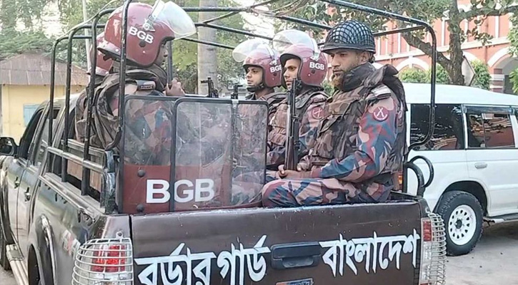 ঢাকা ও আশপাশে বিজিবি মোতায়েন