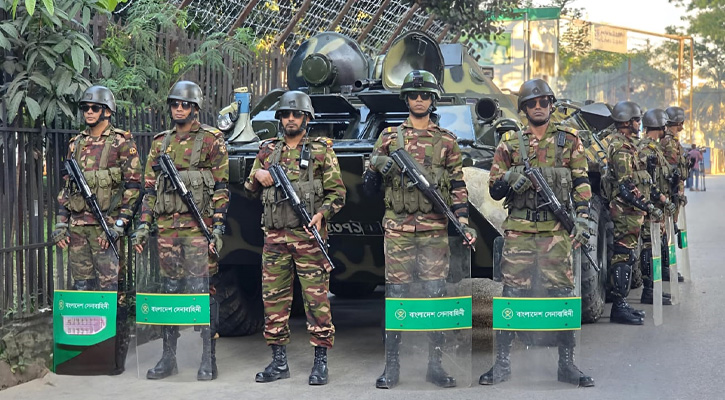 শেখ হাসিনার রায় ঘিরে ট্রাইব্যুনালে কড়া নিরাপত্তা