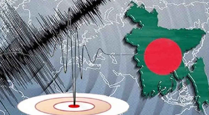 ভোররাতে দেশের বিভিন্ন অঞ্চলে ভূমিকম্প অনুভূত