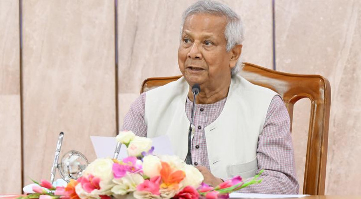 জুলাইকে ঐক্য ও গণজাগরণের মাসে রূপান্তরের আহ্বান প্রধান উপদেষ্টার
