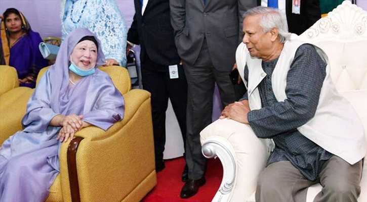 খালেদা জিয়ার জন্মদিনে প্রধান উপদেষ্টার শুভেচ্ছা