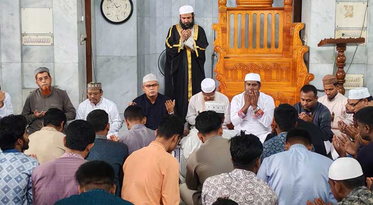 সাজিদ আব্দুল্লাহর প্রথম মৃত্যুবার্ষিকীতে ইবি ছাত্রদলের দোয়া মাহফিল
