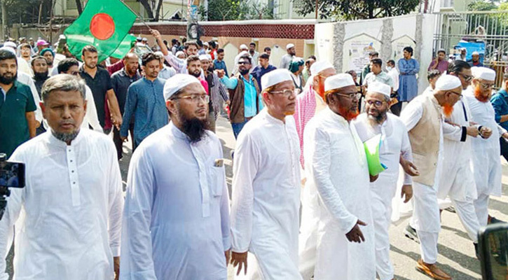 স্মারকলিপি দিতে যমুনায়  ৮ ইসলামি দলের প্রতিনিধিরা