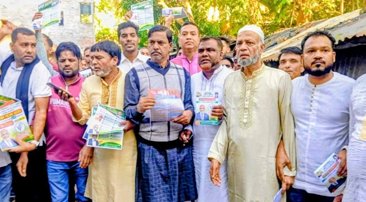 বোয়ালখালী শাকপুরা ১ ও ২ নম্বর ওয়ার্ডে বিএনপির গণসংযোগ