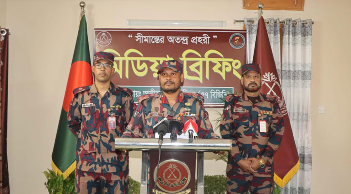 আলীকদম ও লামায় ভোটকেন্দ্র ঘিরে কঠোর অবস্থানে বিজিবি