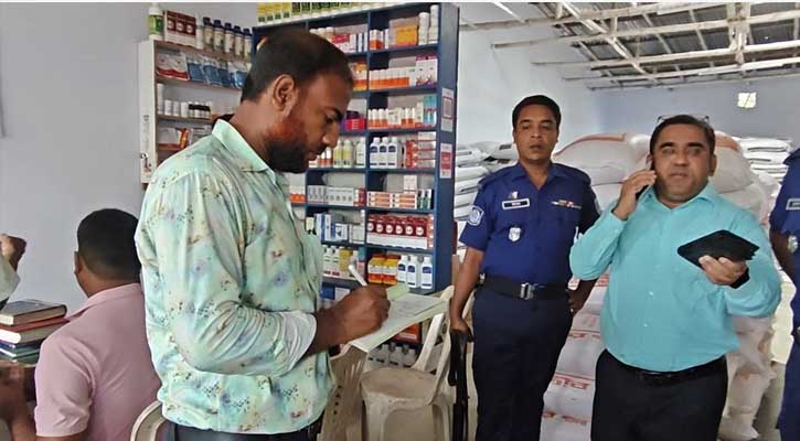 জীবননগরে ভোক্তা অধিকারের অভিযান, এক প্রতিষ্ঠানকে ১ লাখ টাকা জরিমানা