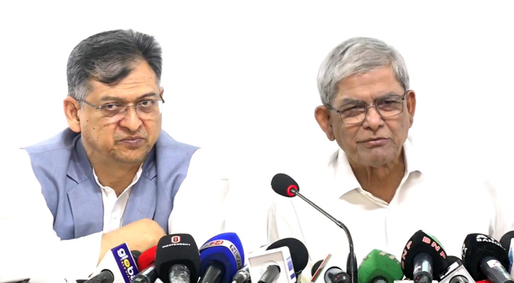 নির্বাচন ছাড়া কোনো কিছুতেই বিশ্বাস করি না: মির্জা ফখরুল