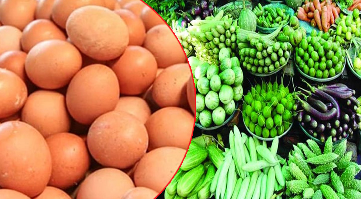 বেড়েছে ডিমের দাম, সবজির বাজারে আগুন