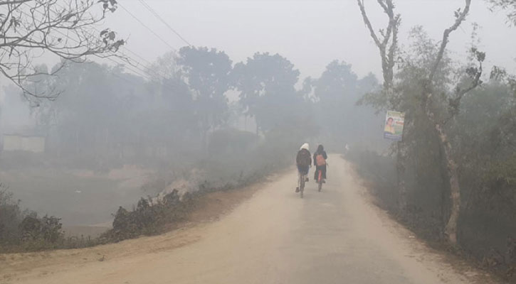 তেঁতুলিয়া মৃদু শৈত্যপ্রবাহ অব্যাহত, তাপমাত্রা ৯.৩ ডিগ্রি সেলসিয়াস