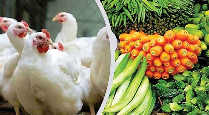 অস্থির মুরগির বাজার, সবজির দামও চড়া