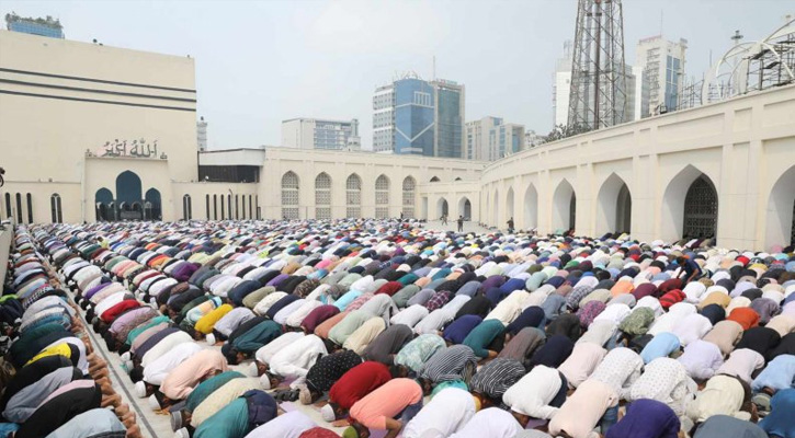 ঈদুল আজহায় বায়তুল মোকাররমে ৫ জামাত