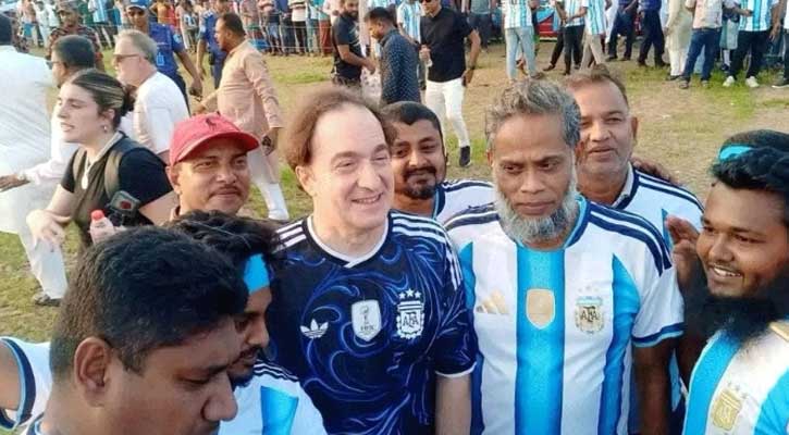 বাংলাদেশ একদিন ফুটবল বিশ্বকাপে খেলবে: আর্জেন্টিনার রাষ্ট্রদূত