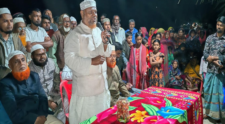 উপকূলীয় জনগণের উন্নয়নে দিন-রাত গণসংযোগে ব্যস্ত মাওলানা আবুল কালাম আজাদ